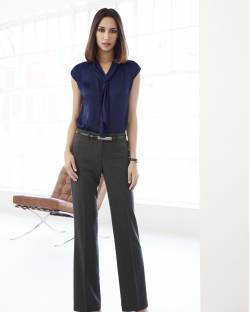 Shimmer Tie Neck Top, Ladies
